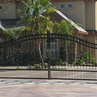 iron Driveway Gate